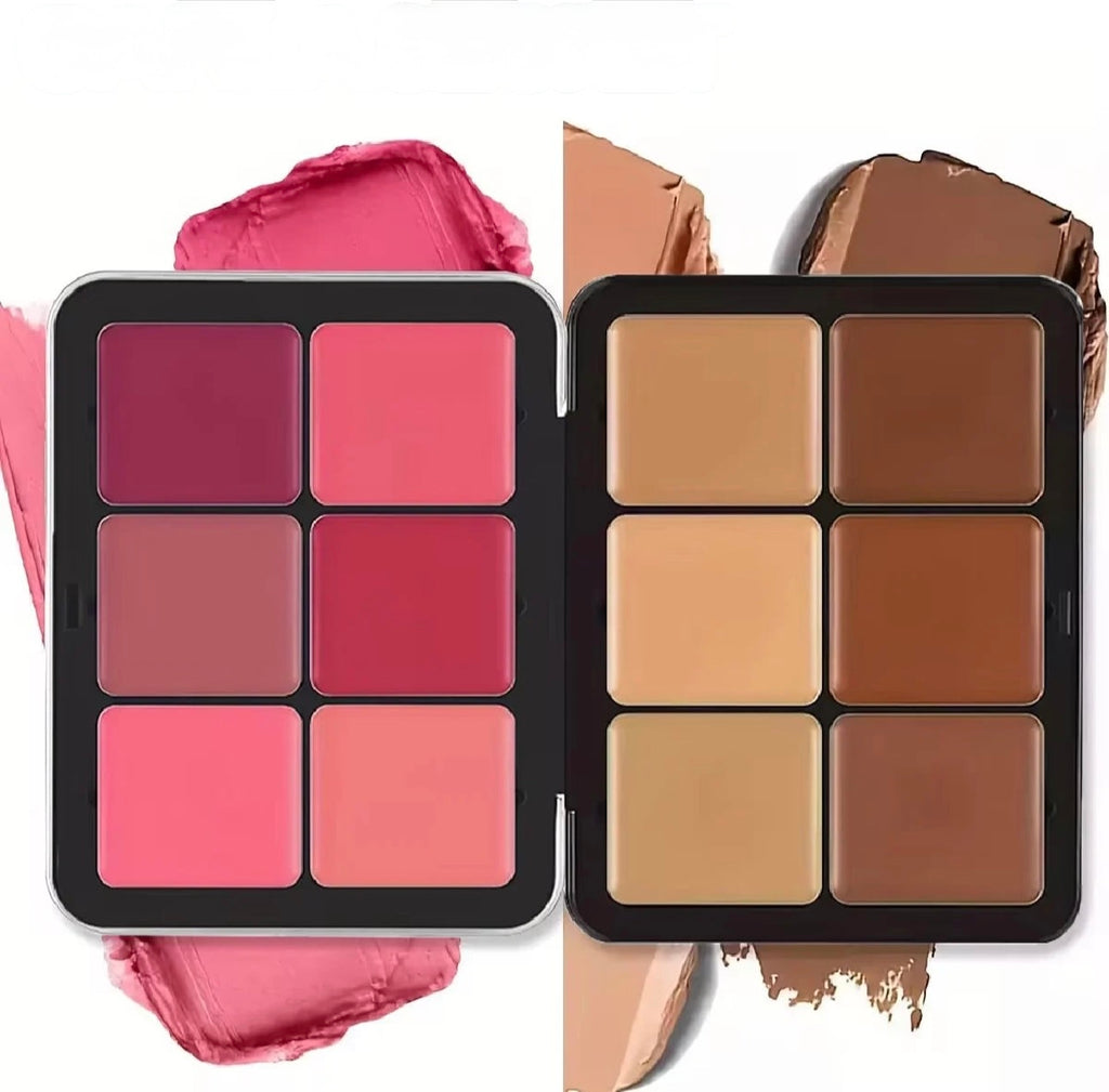 Cheek & Sculpt Duo Palette – Παλέτα Ρουζ & Σκίασης Προσώπου
