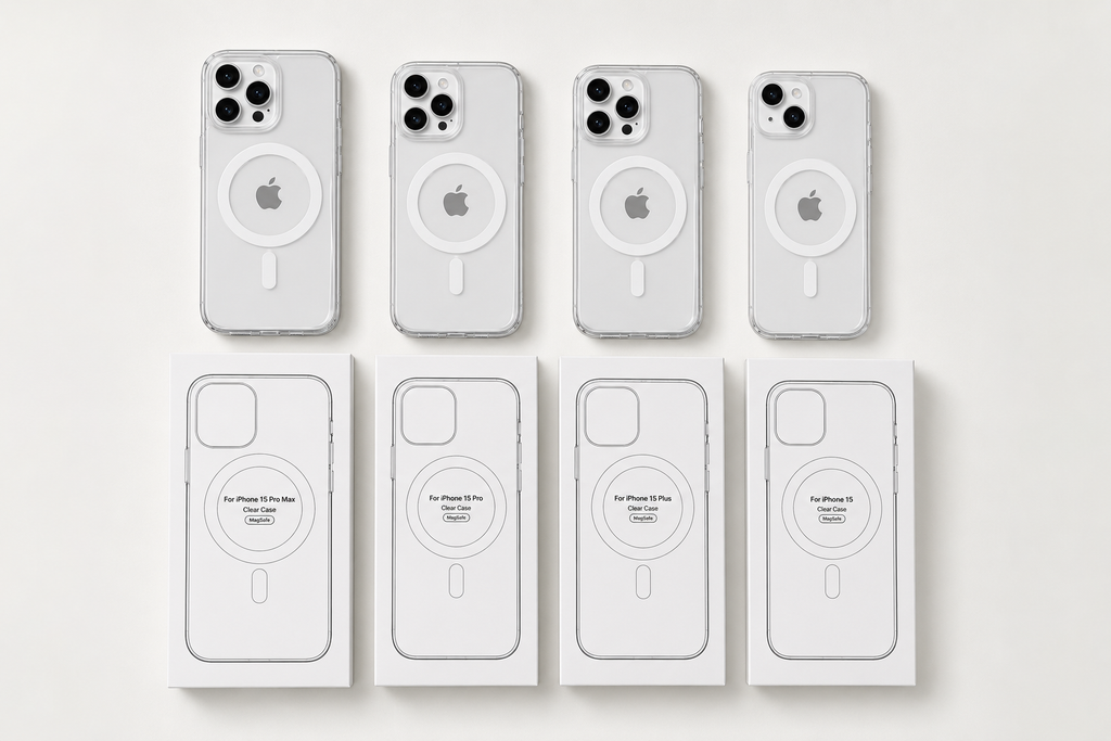Magnetic Charging Phone Case | Διάφανη Θήκη & Ασύρματη Φόρτιση