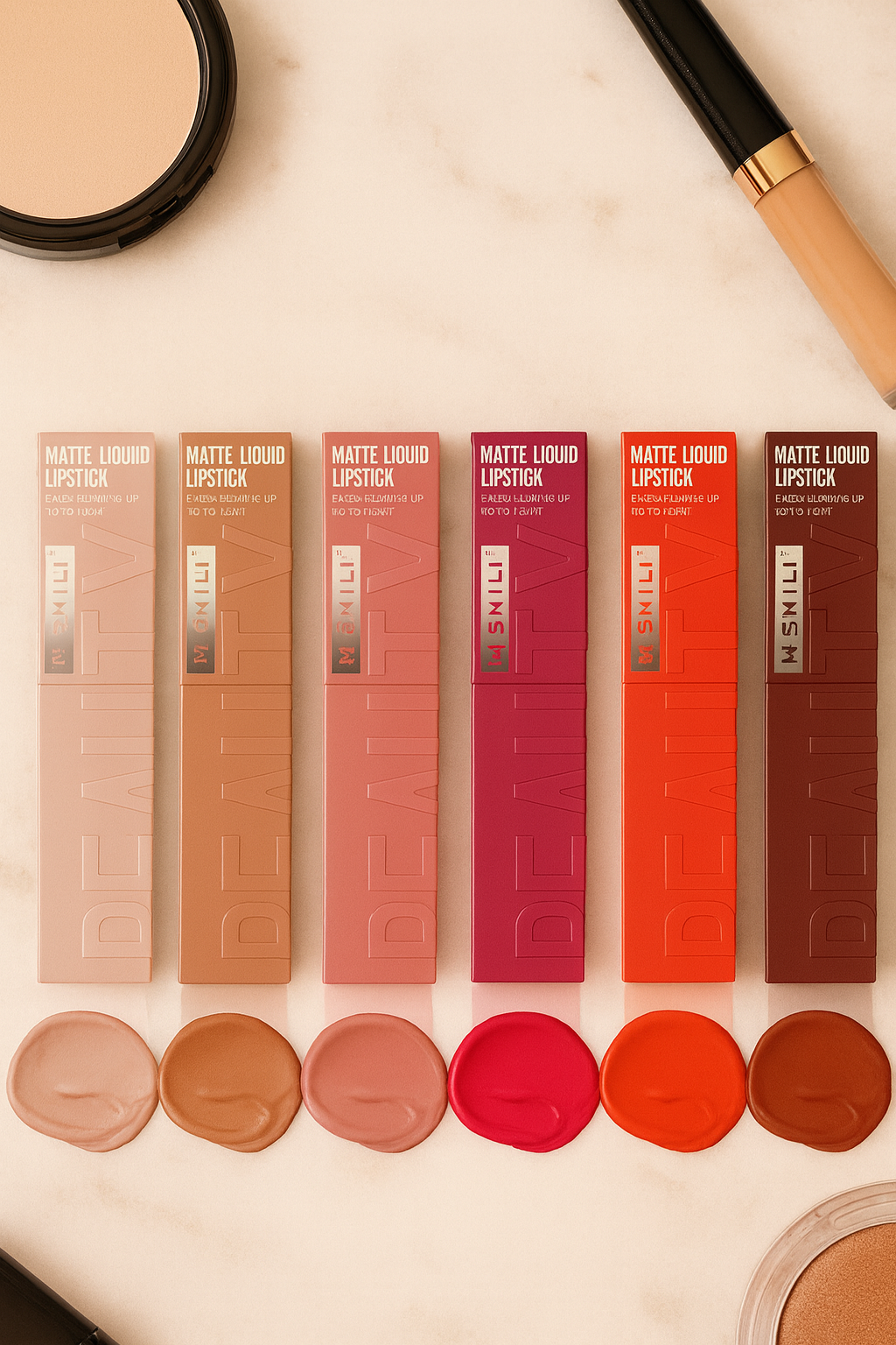 Velvet Kiss™ Ματ Κραγιόν Μεγάλης Διάρκειας