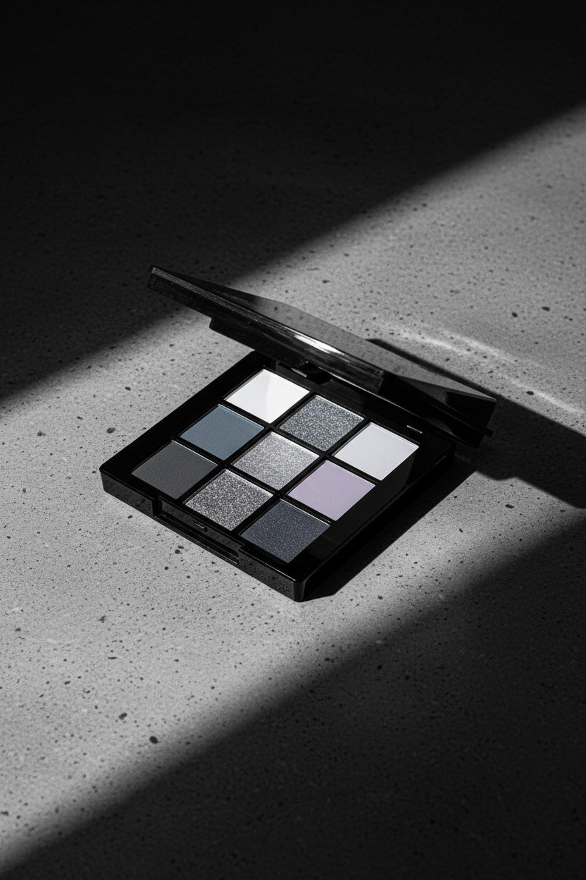 Smoky & Black-Light Glam – Παλέτα Σκιών Ματιών με Έντονο Glam Εφέ