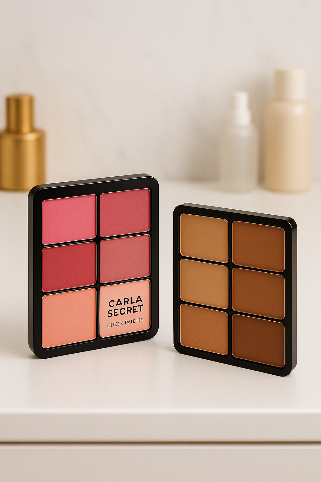 Cheek & Sculpt Duo Palette – Παλέτα Ρουζ & Σκίασης Προσώπου