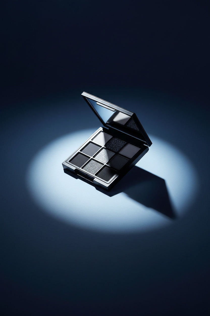 Smoky & Black-Light Glam – Παλέτα Σκιών Ματιών με Έντονο Glam Εφέ