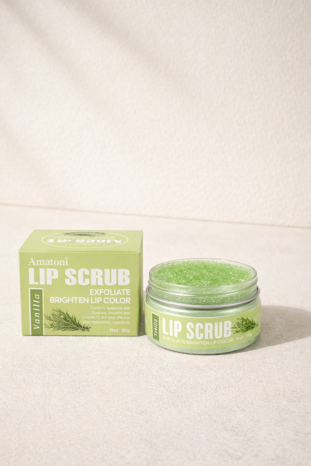Lip scrub - Ενυδατικό Scrub Χειλιών με Φρούτα