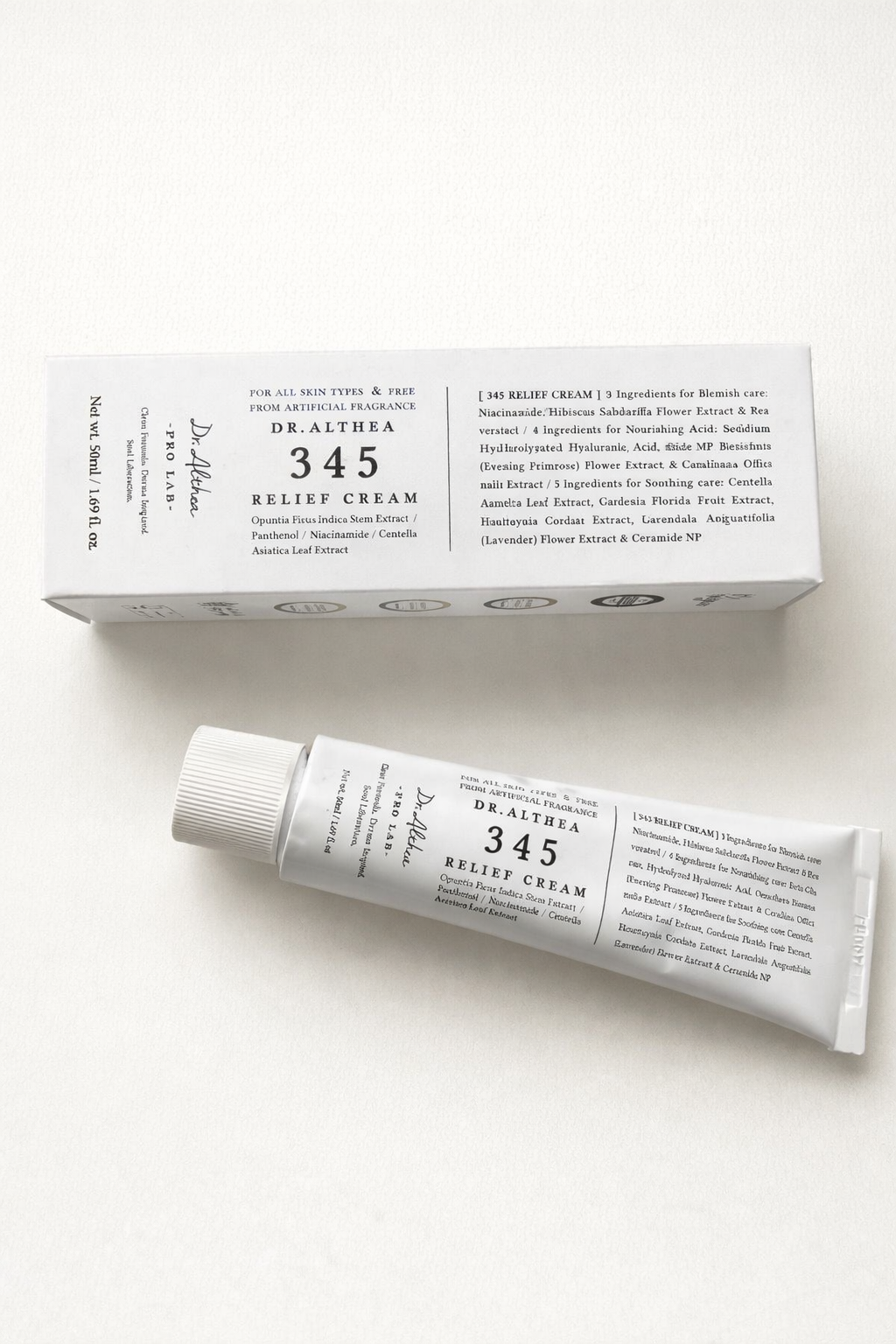 Dr. Althea 345 Relief Cream - Καταπραϋντική Κρέμα για Ακμή & Ευαισθησία.