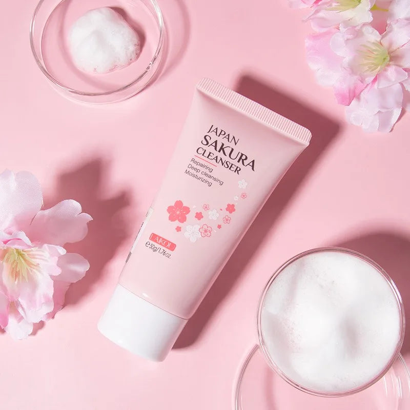 Sakura Glow Cleanser– Κορεάτικο καθαριστικό προσώπου.