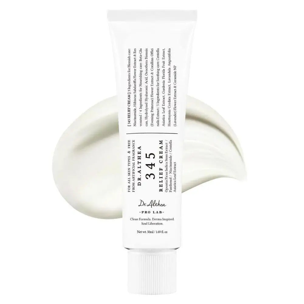 Dr. Althea 345 Relief Cream - Καταπραϋντική Κρέμα για Ακμή & Ευαισθησία.
