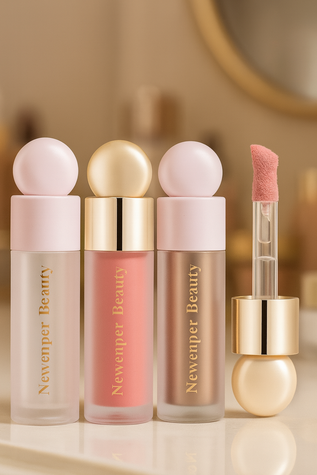 Glow & Sculpt Liquid Trio – Υγρό Σετ Λάμψης & Σκίασης Προσώπου